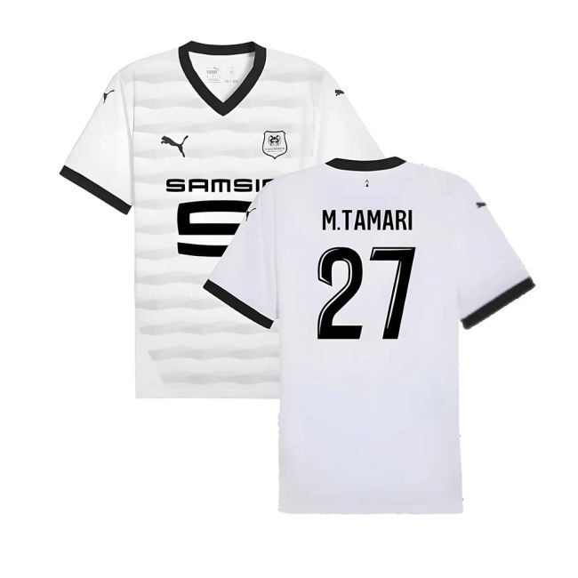 2024-2025 Stade Rennais Away Shirt (M.Tamari 27)