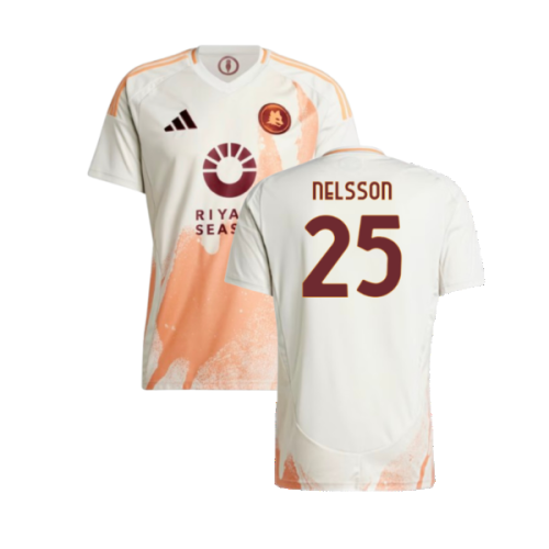 2024-2025 Roma Away Shirt (Nelsson 25)