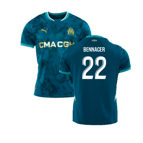 2024-2025 Marseille Away Shirt (Bennacer 22)