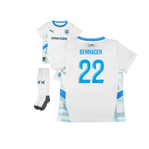 2024-2025 Marseille Home Mini Kit (Bennacer 22)