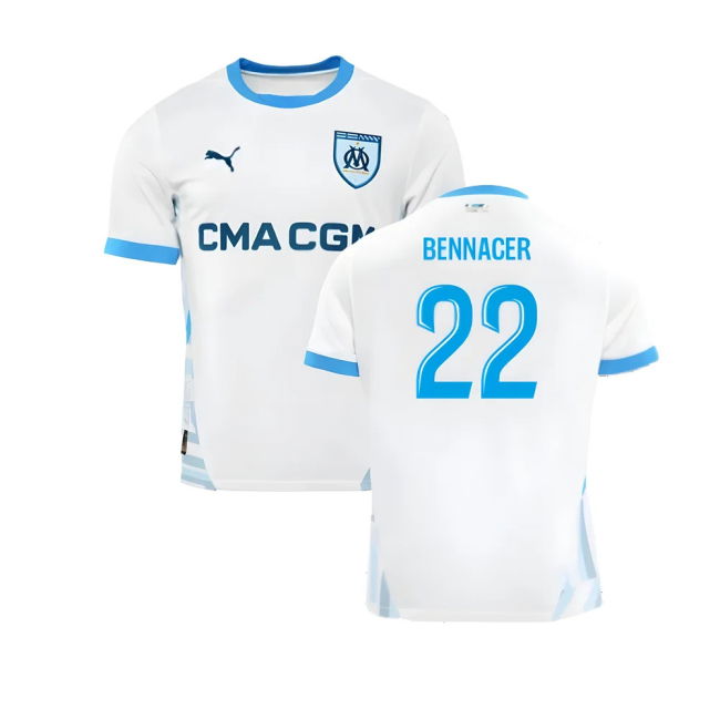 2024-2025 Marseille Home Shirt (Womens) (Bennacer 22)