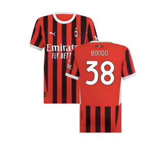 2024-2025 AC Milan Home Shirt (Womens) (Bondo 38)