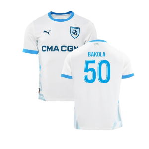 2024-2025 Marseille Home Shirt (Bakola 50)