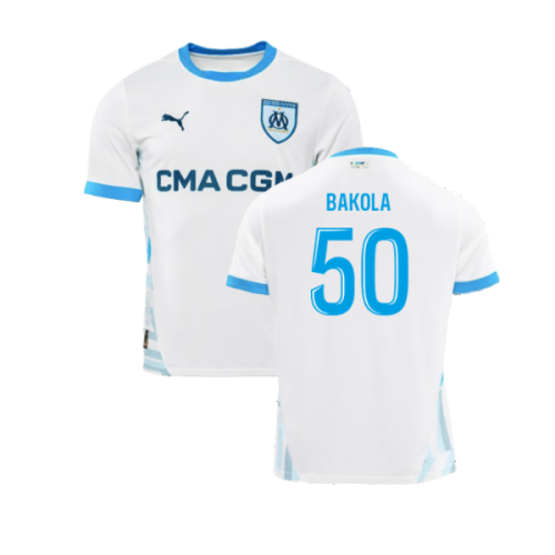2024-2025 Marseille Home Shirt (Womens) (Bakola 50)