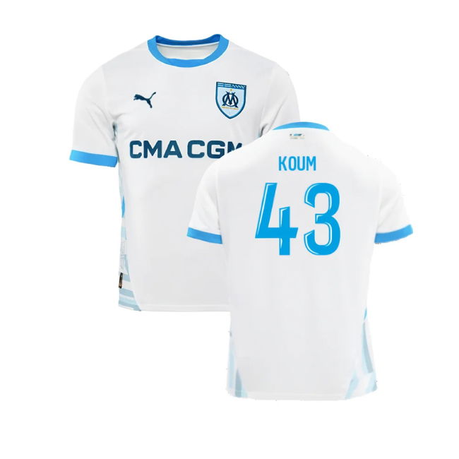 2024-2025 Marseille Home Shirt (Koum 43)