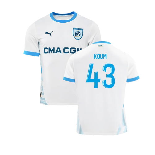 2024-2025 Marseille Home Shirt (Womens) (Koum 43)