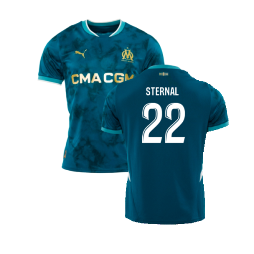 2024-2025 Marseille Away Shirt (Sternal 22)