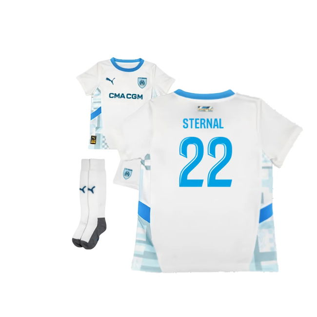2024-2025 Marseille Home Mini Kit (Sternal 22)
