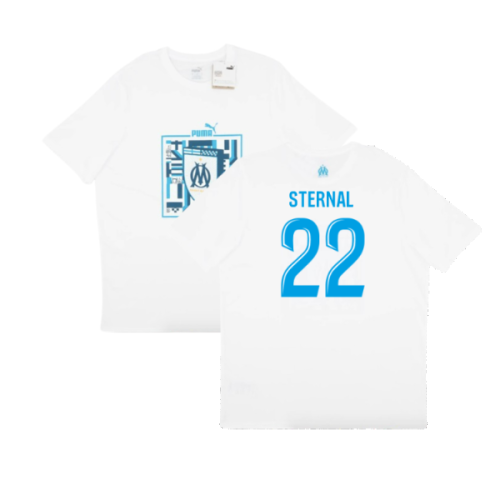 2024-2025 Marseille ftblCulture Tee (White) (Sternal 22)