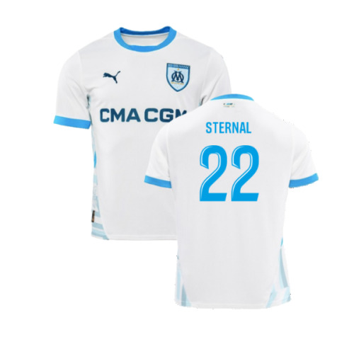 2024-2025 Marseille Home Shirt (Sternal 22)