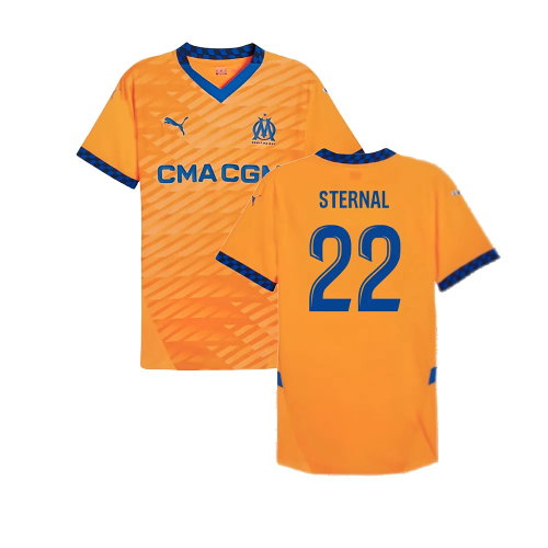2024-2025 Marseille Third Authentic Shirt (Sternal 22)