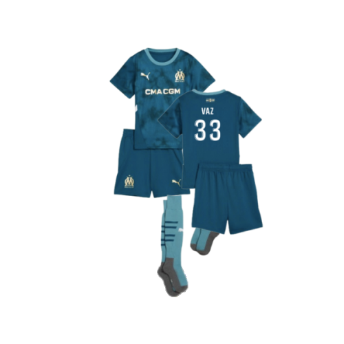 2024-2025 Marseille Away Mini Kit (Vaz 33)