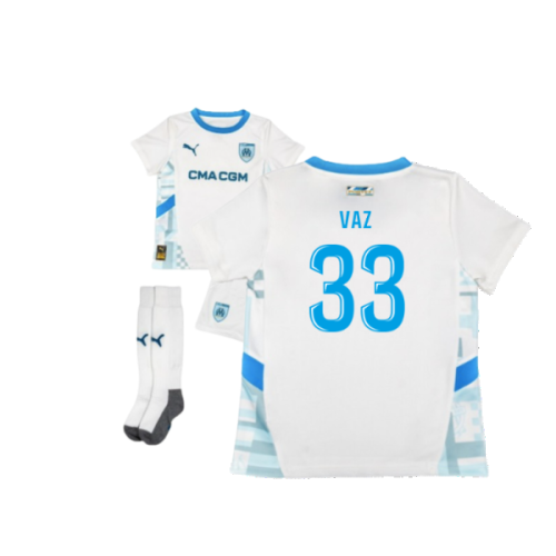 2024-2025 Marseille Home Mini Kit (Vaz 33)