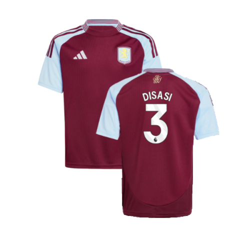 2024-2025 Aston Villa Home Shirt (Kids) (Disasi 3)