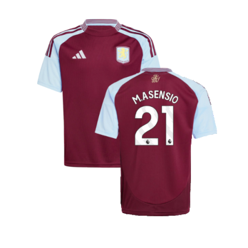 2024-2025 Aston Villa Home Shirt (Kids) (M.Asensio 21)