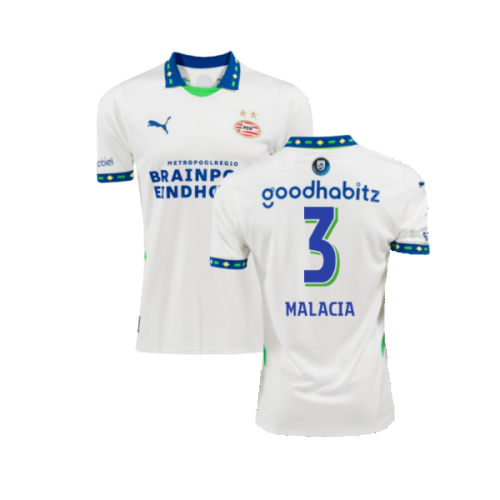 2024-2025 PSV Eindhoven Third Shirt (Kids) (Malacia 3)