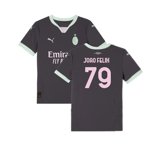 2024-2025 AC Milan Third Shirt (Kids) (Joao Felix 79)