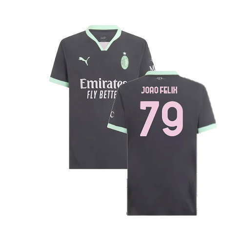 2024-2025 AC Milan Third Authentic Shirt (Joao Felix 79)