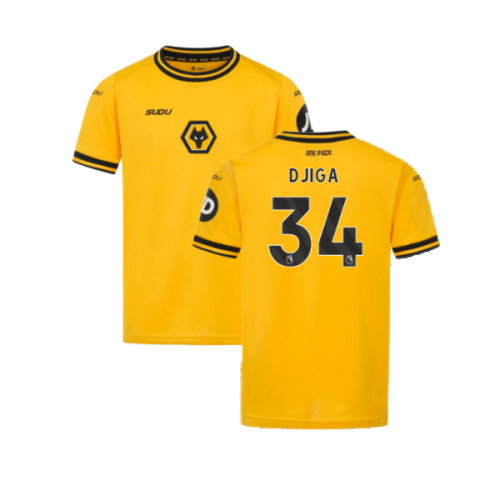 2024-2025 Wolves Home Shirt (Kids) (Djiga 34)