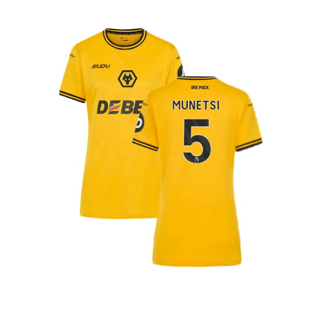 2024-2025 Wolves Home Shirt (Womens) (Munetsi 5)