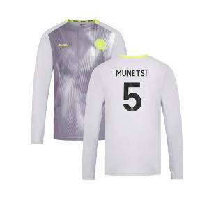2024-2025 Wolves Players Training Long Sleeved Tee (Grey) (Munetsi 5)