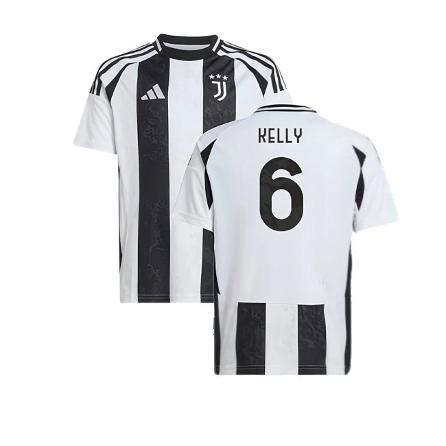 2024-2025 Juventus Home Shirt (Kids) (Kelly 6)
