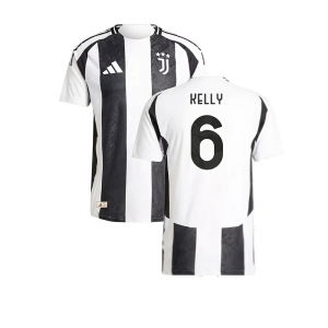 2024-2025 Juventus Authentic Home Shirt (Kelly 6)