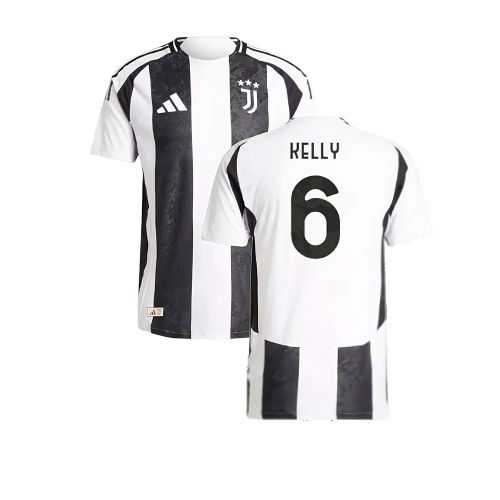 2024-2025 Juventus Authentic Home Shirt (Kelly 6)