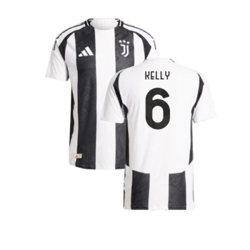 2024-2025 Juventus Authentic Home Shirt (Kelly 6)