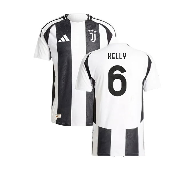 2024-2025 Juventus Authentic Home Shirt (Kelly 6)