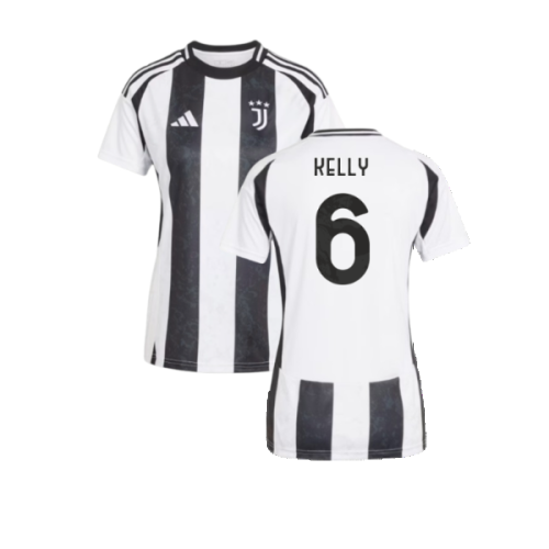 2024-2025 Juventus Home Shirt (Womens) (Kelly 6)