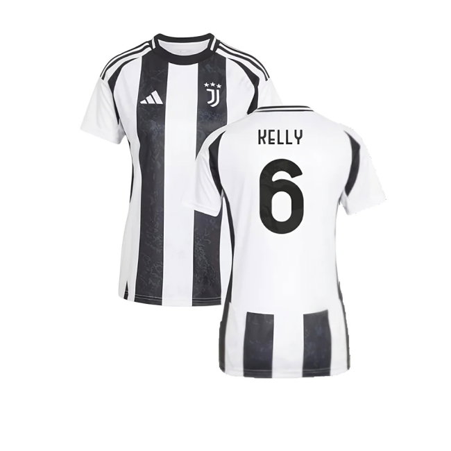 2024-2025 Juventus Home Shirt (Womens) (Kelly 6)