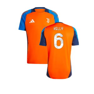 2024-2025 Juventus Training Jersey (Orange) (Kelly 6)