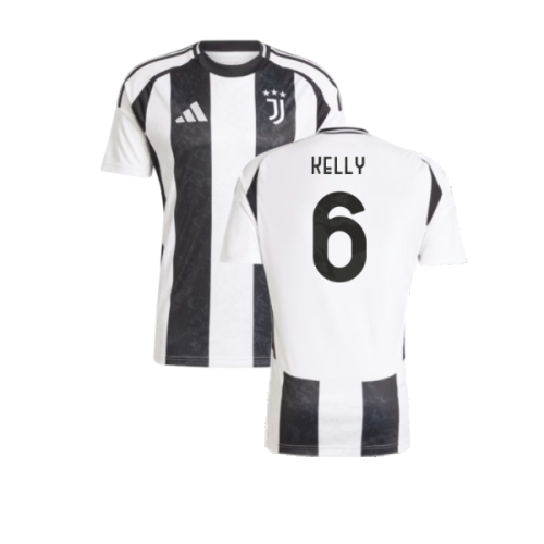 2024-2025 Juventus Home Shirt (Kelly 6)