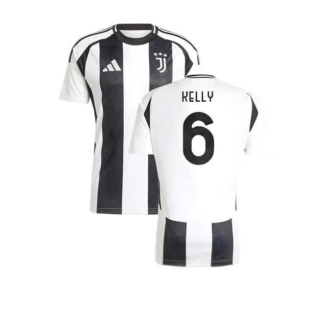 2024-2025 Juventus Home Shirt (Kelly 6)