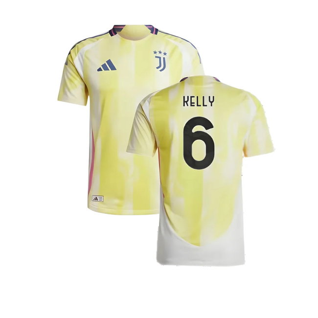 2024-2025 Juventus Authentic Away Shirt (Kelly 6)