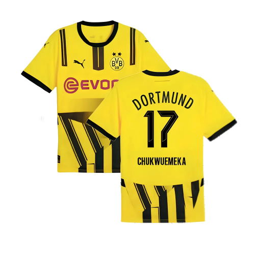 2024-2025 Borussia Dortmund Cup Shirt (Chukwuemeka 17)