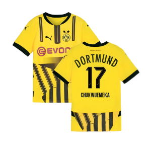 2024-2025 Borussia Dortmund Cup Shirt (Kids) (Chukwuemeka 17)