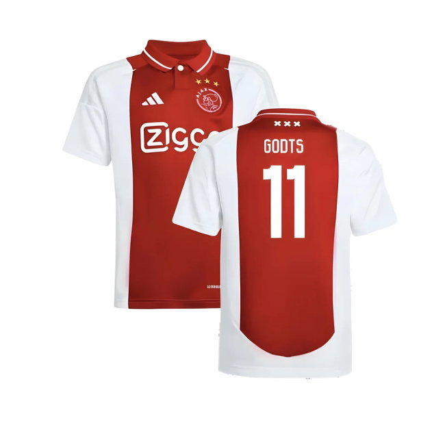 2024-2025 Ajax Home Shirt (Kids) (Godts 11)