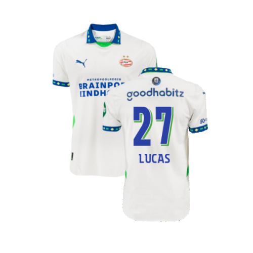 2024-2025 PSV Eindhoven Third Shirt (Lucas 27)