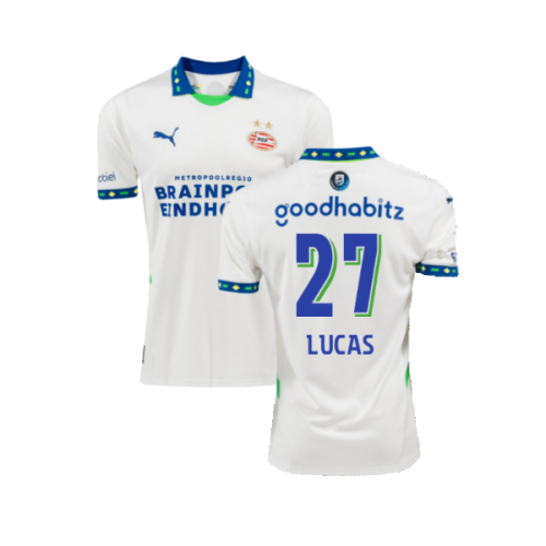 2024-2025 PSV Eindhoven Third Shirt (Kids) (Lucas 27)