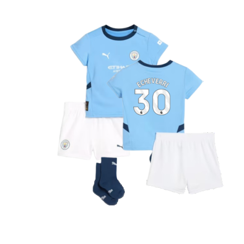2024-2025 Man City Home Baby Kit (Echeverri 30)