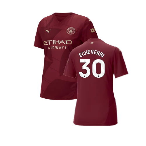 2024-2025 Man City Third Shirt (Womens) (Echeverri 30)