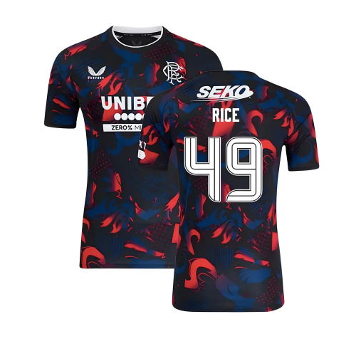 2024-2025 Rangers Third Authentic Pro Shirt (Rice 49)