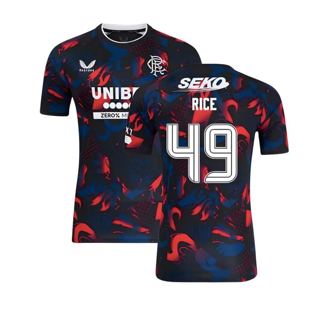 2024-2025 Rangers Third Authentic Pro Shirt (Rice 49)