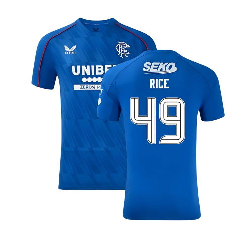 2024-2025 Rangers Authentic Pro Home Shirt (Rice 49)