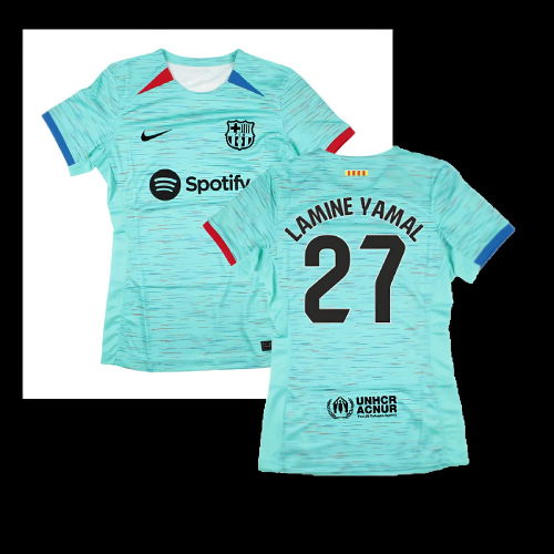 2023-2024 Barcelona Third Shirt (Womens) (Lamine Yamal 27)