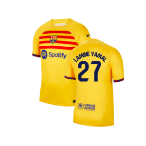 2023-2024 Barcelona Fourth Shirt (Lamine Yamal 27)