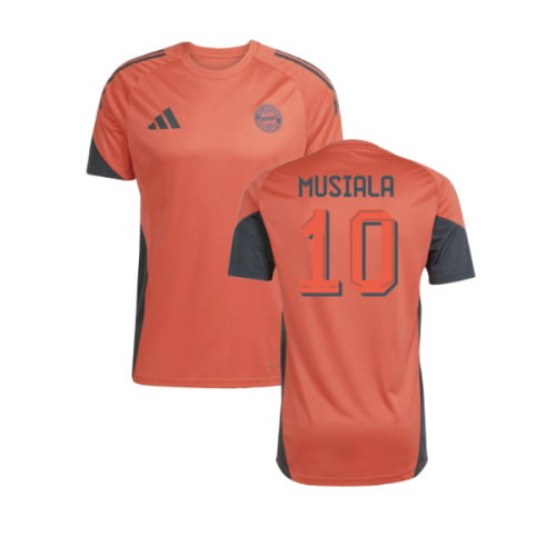 2025-2026 Bayern Munich Training Shirt (Easy Coral) (Musiala 10)