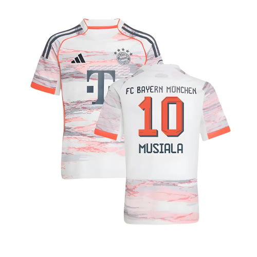 2025-2026 Bayern Munich Away Shirt (Kids) (Musiala 10)